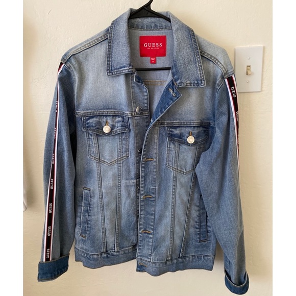 Mens GUESS denim jacket - Picture 1 of 5